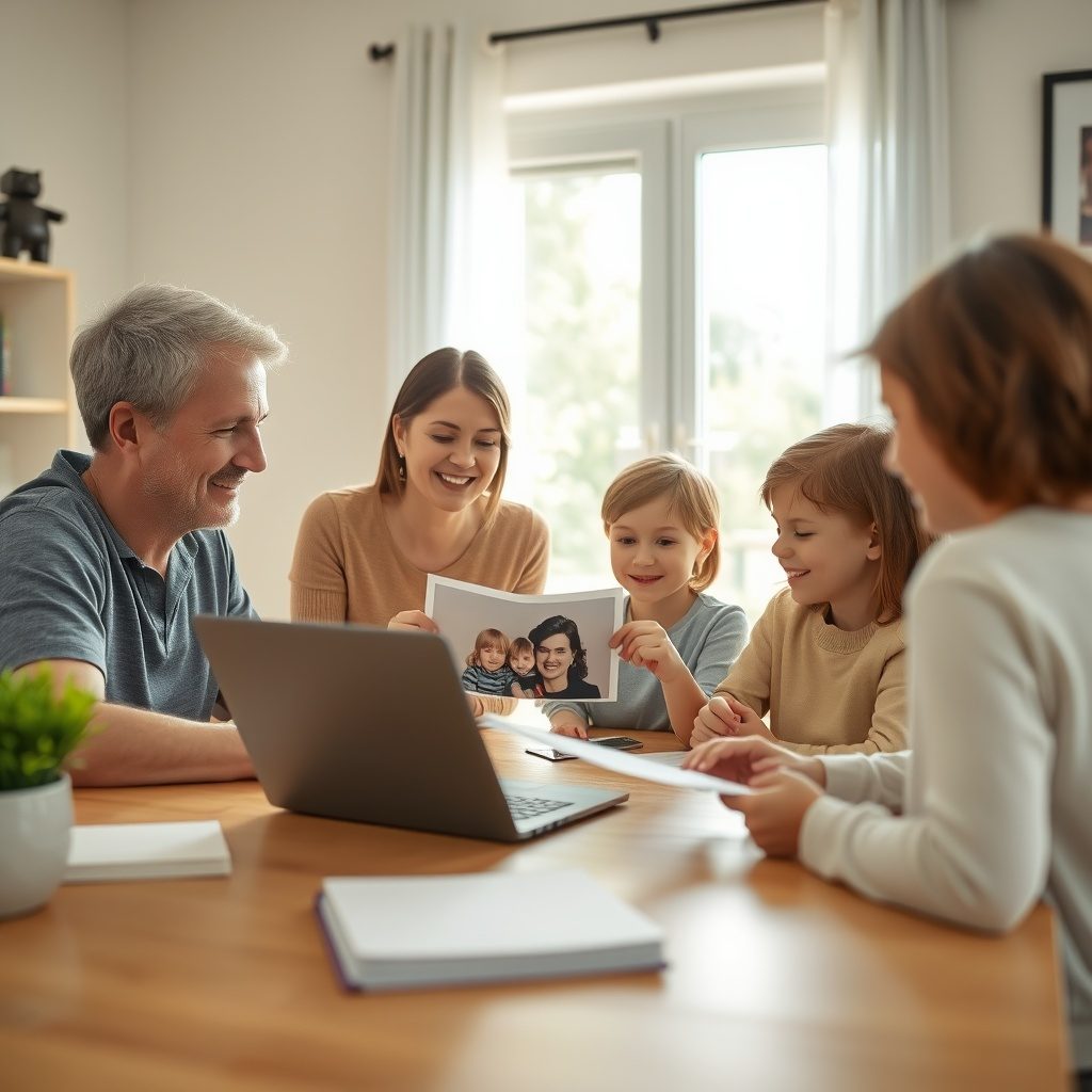 Digitalización de documentos familiares