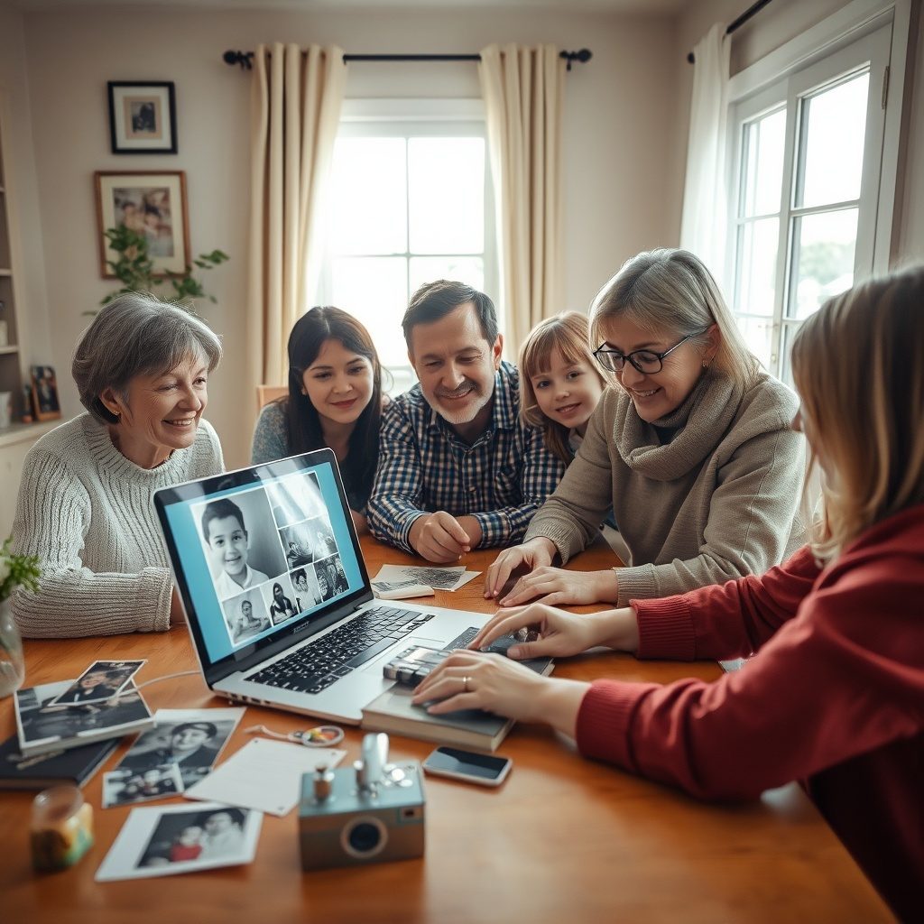 Taller de digitalización de archivos familiares
